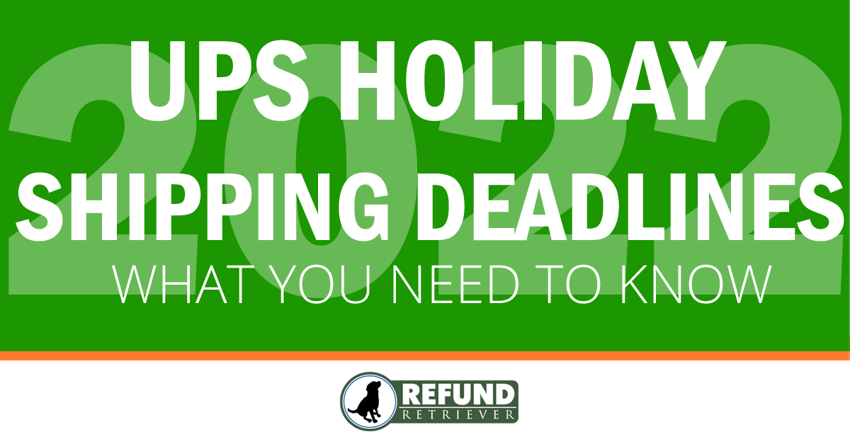 Does Ups Ground Deliver On Christmas Eve 2022 Ups Holiday Shipping Deadlines - Information Your Company Needs