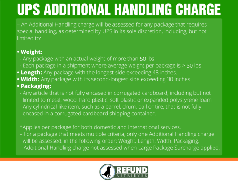 UPS Additional Handling Charge What you need to know